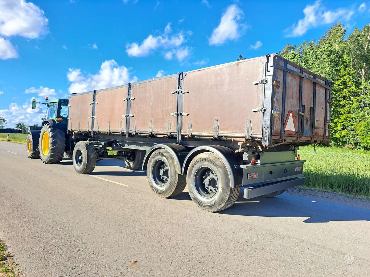 Acma 24 lingine tripusio, trailers, semitrailers