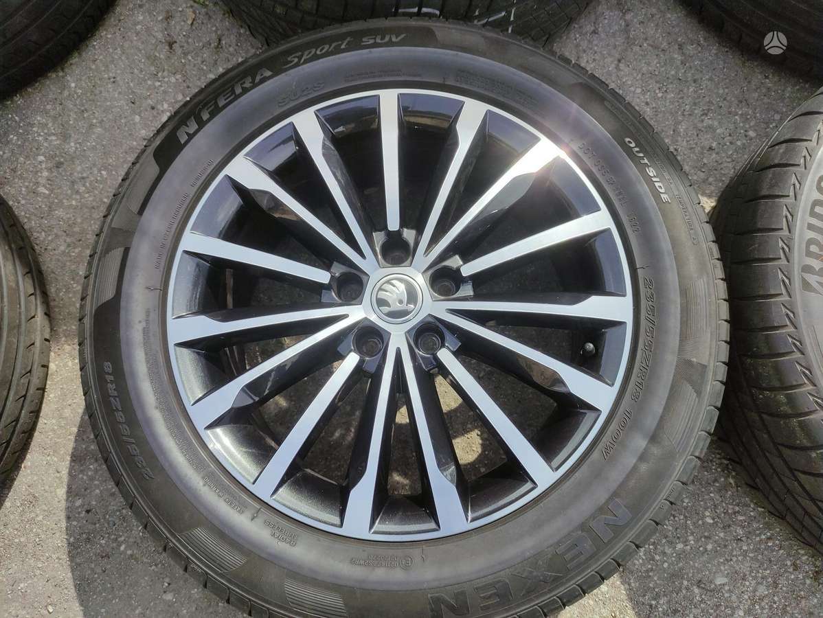 Skoda, легкосплавные , R18