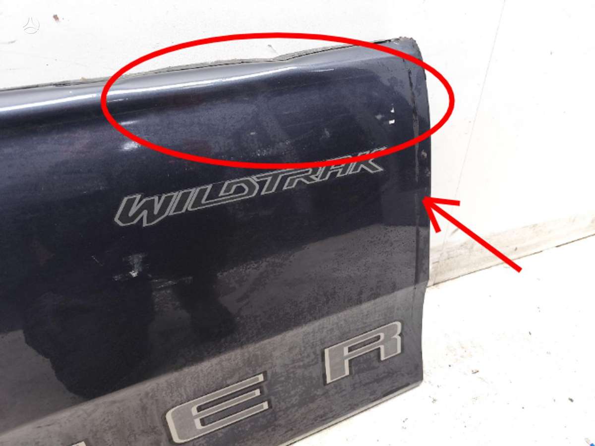 Ford Ranger hood (front, rear)