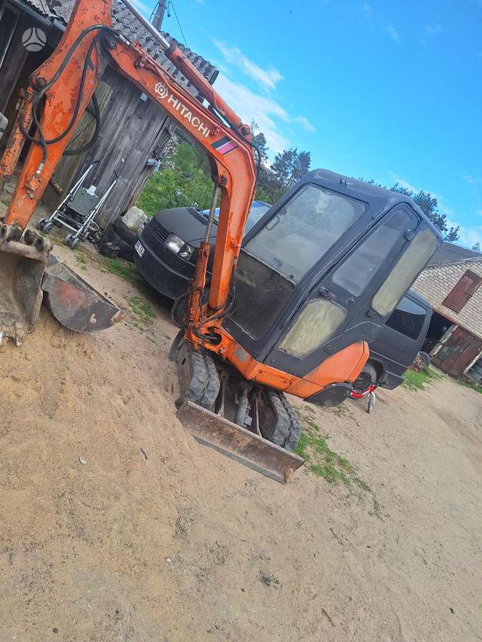 JCB 1.5, mini ekskavatoriai
