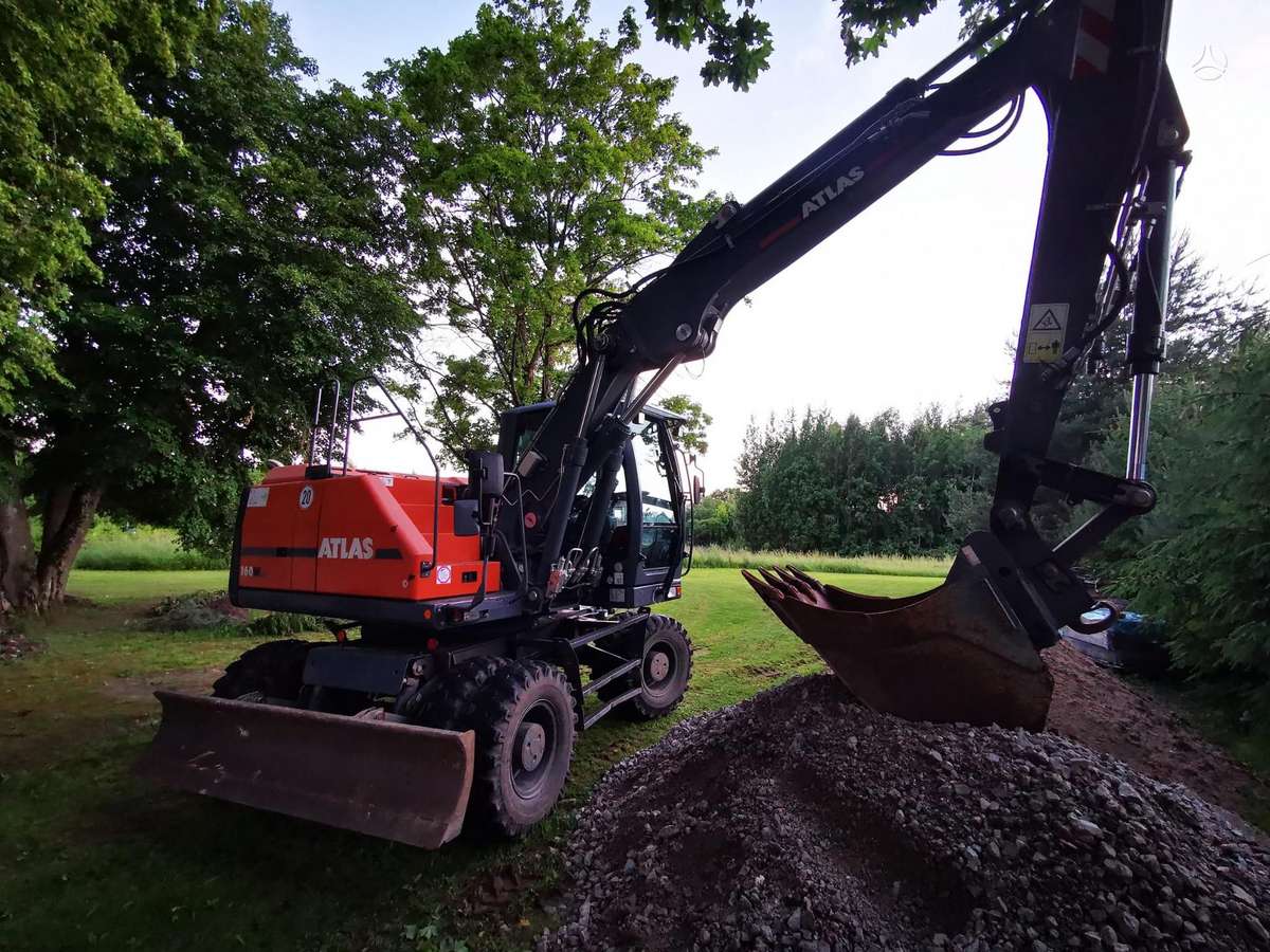 Atlas 160W, ekskavatori