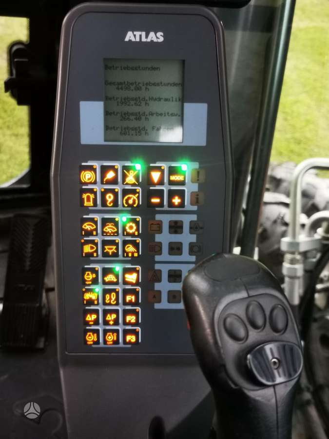 Atlas 160W, ekskavatoriai