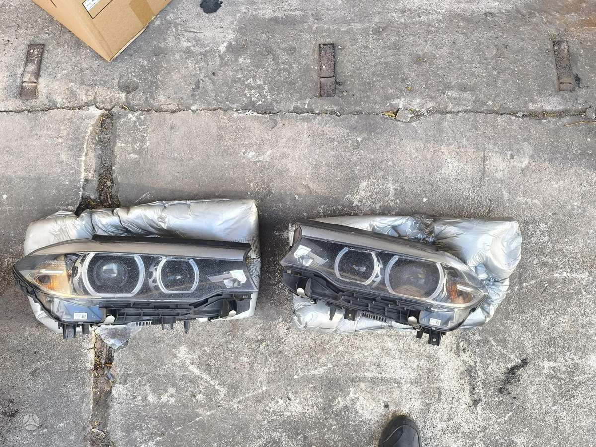 BMW 5 serija bumpers, lights