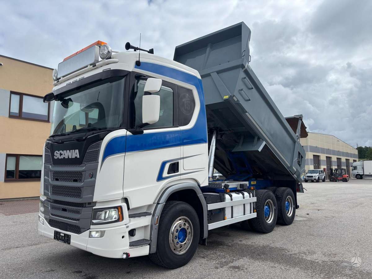 Scania R500, savivarčiai