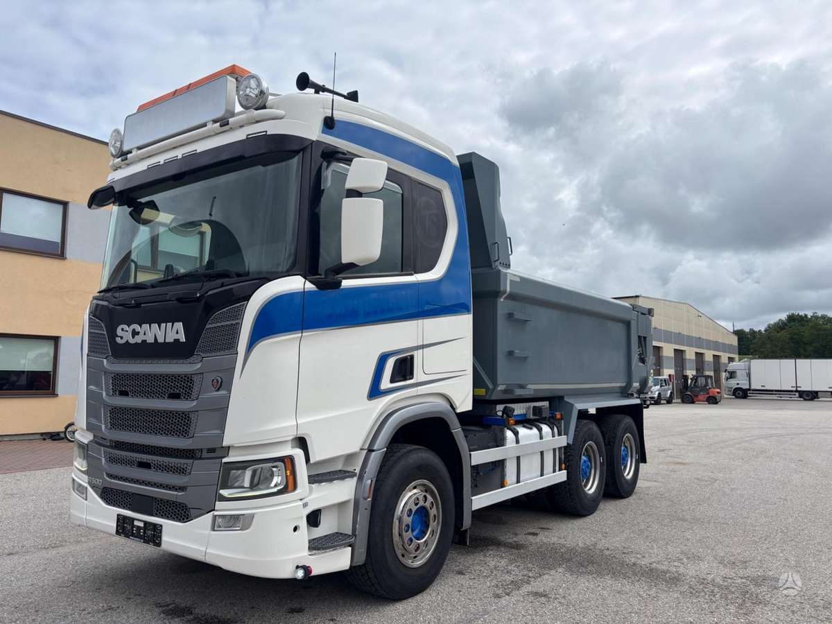 Scania R500, savivarčiai