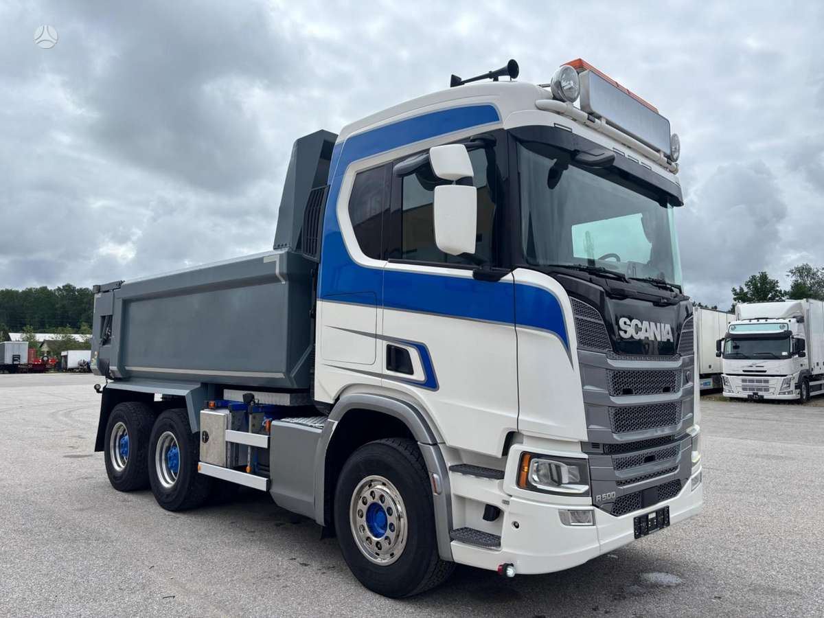 Scania R500, savivarčiai