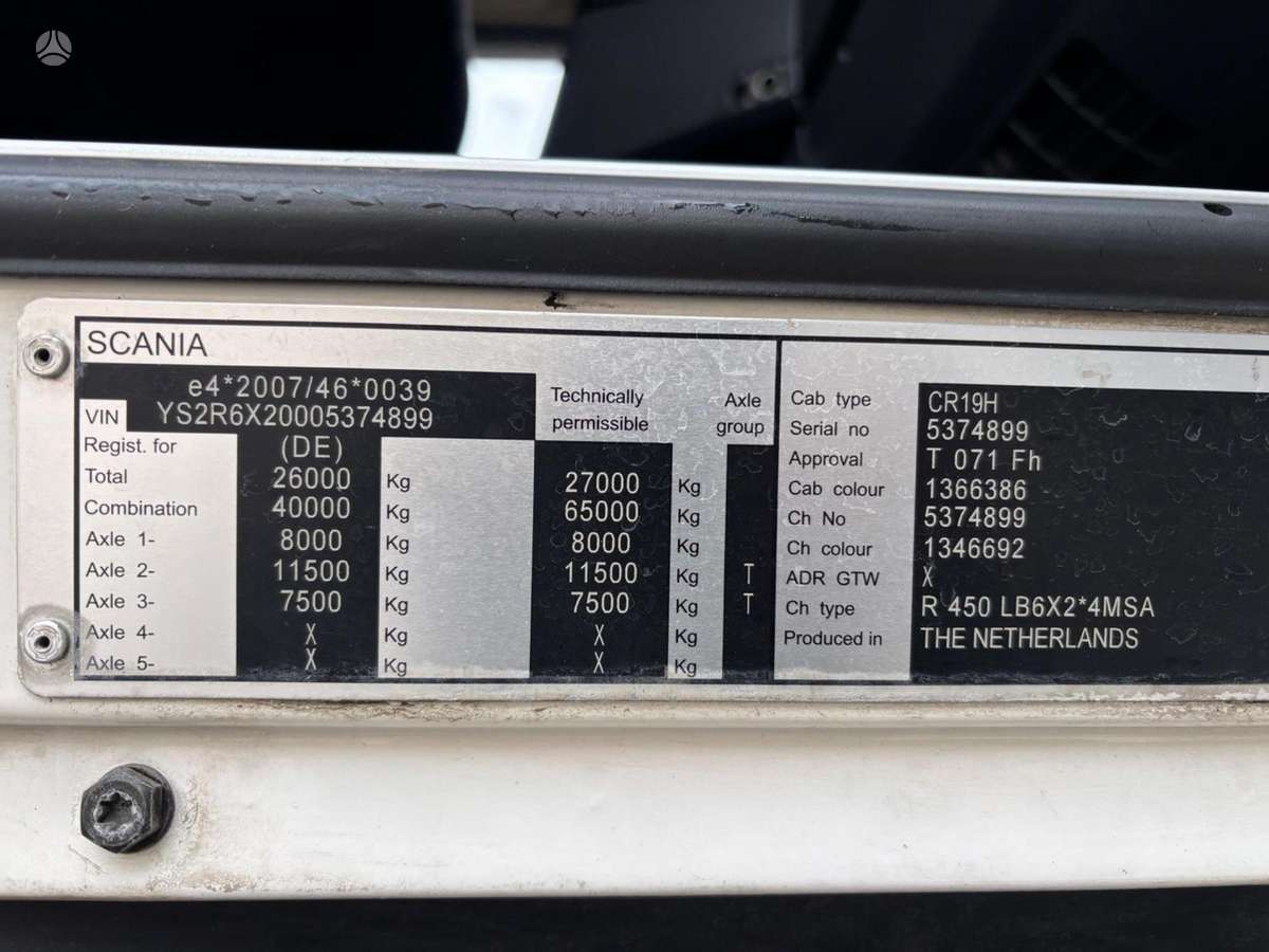 Scania R450, auto vedēji