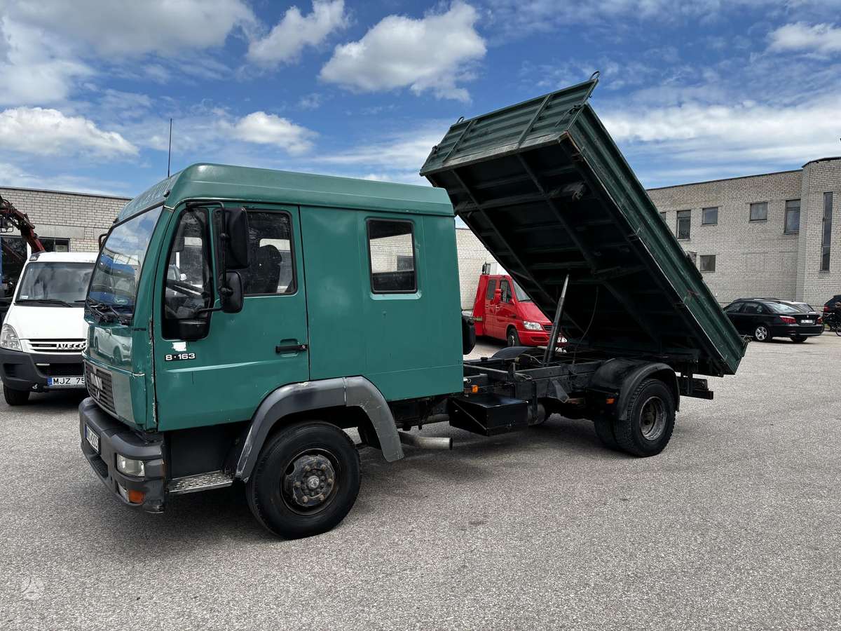MAN 8-163, dumpers / tippers