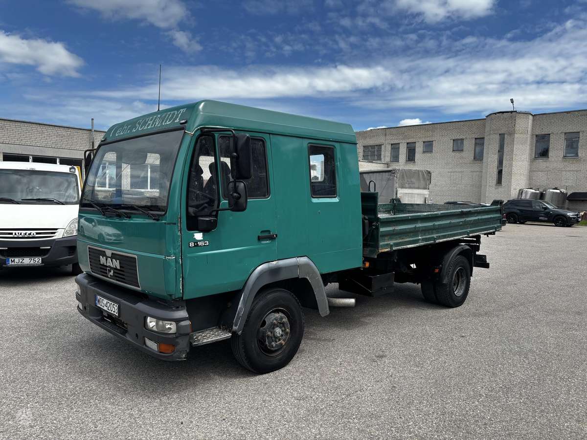 MAN 8-163, самосвалы