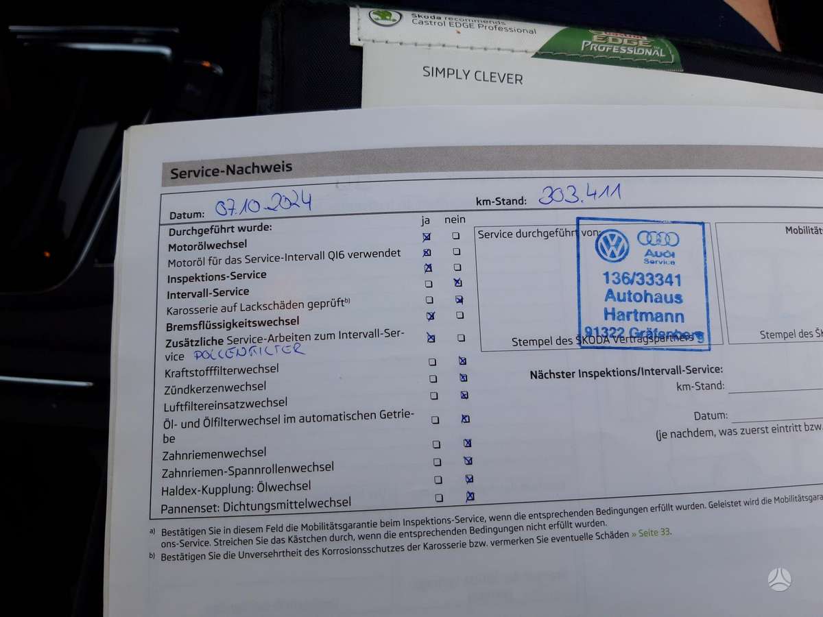 Skoda Superb, 2.0 l., Универсал