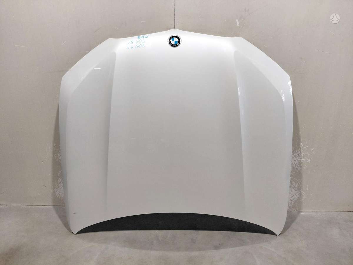 BMW X5 hood (front, rear)