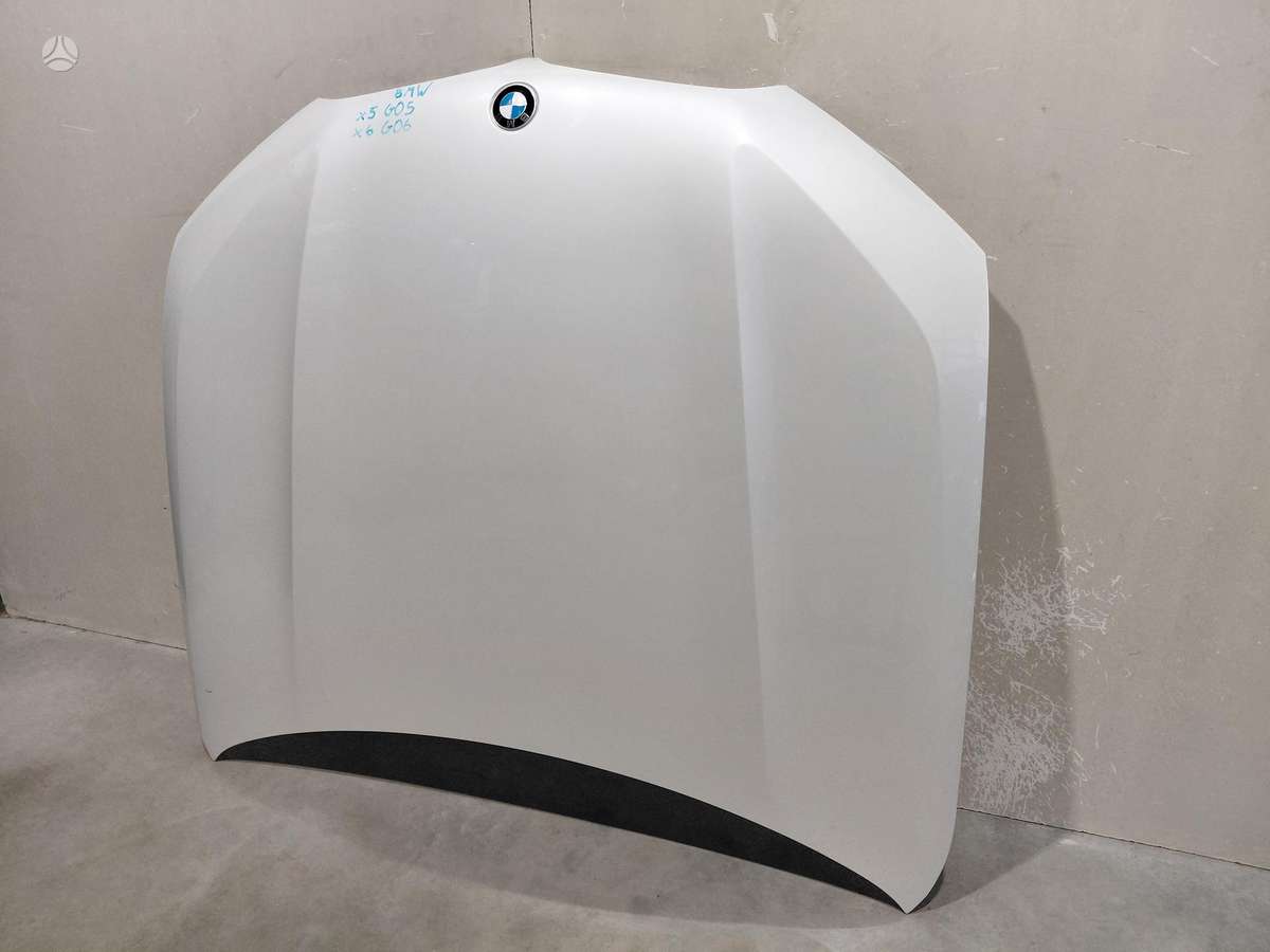 BMW X5 hood (front, rear)