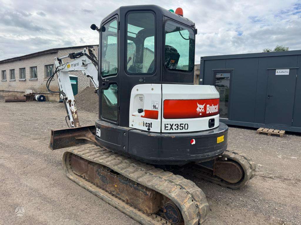 Bobcat E 50, mini ekskavatoriai