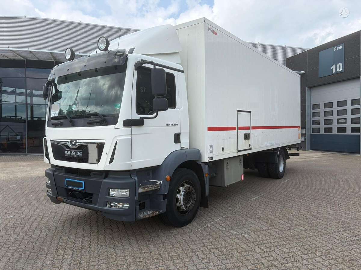 MAN TGM 18.290, box trucks / box vans