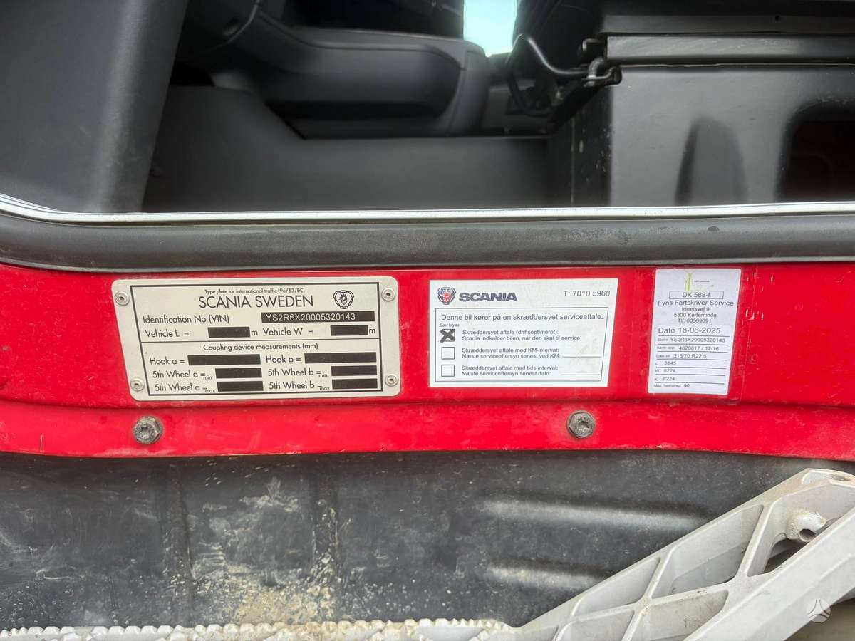 Scania R480 Retarder + Kelberg, flatbeds