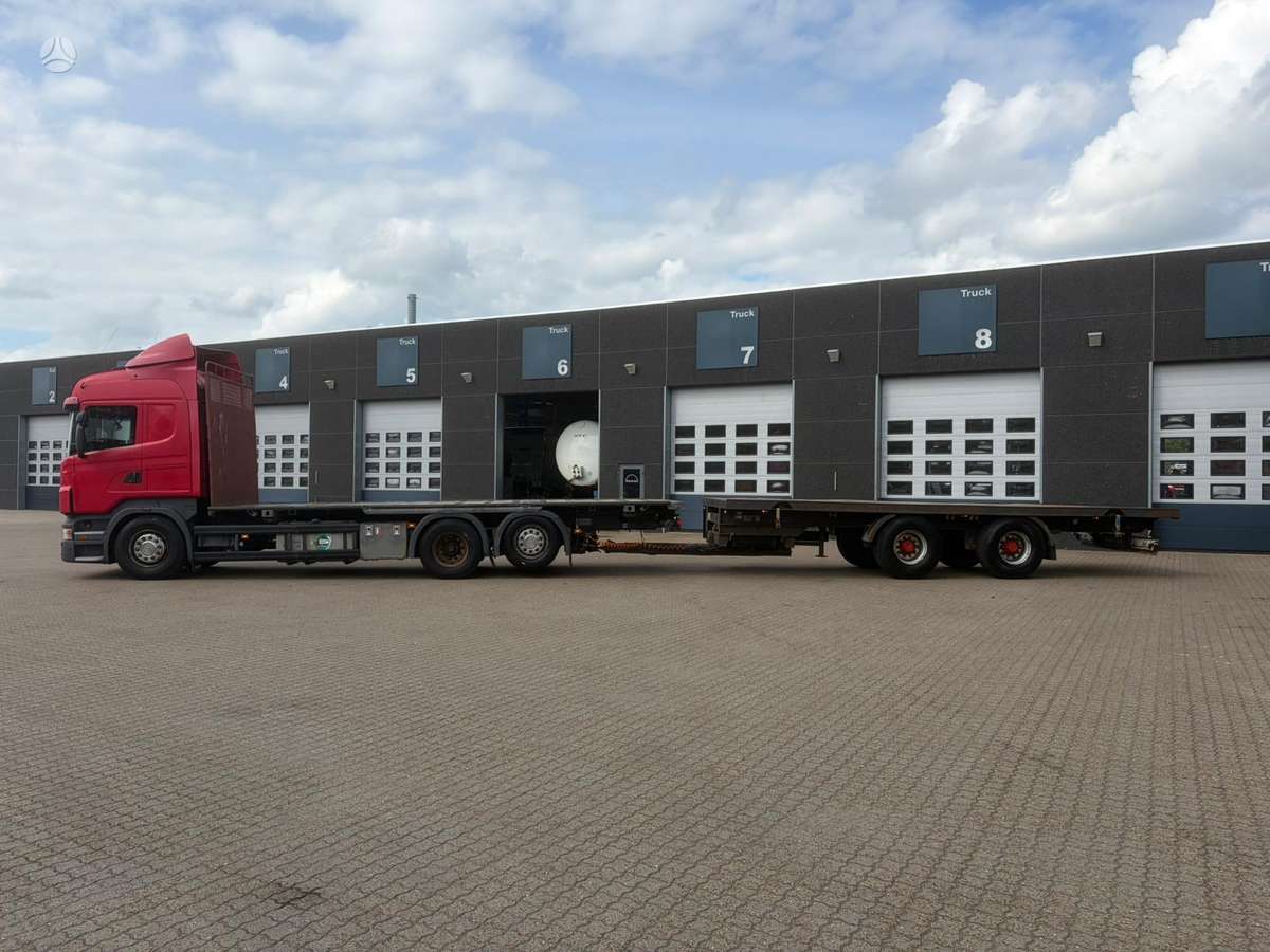 Scania R480 Retarder + Kelberg, flatbeds