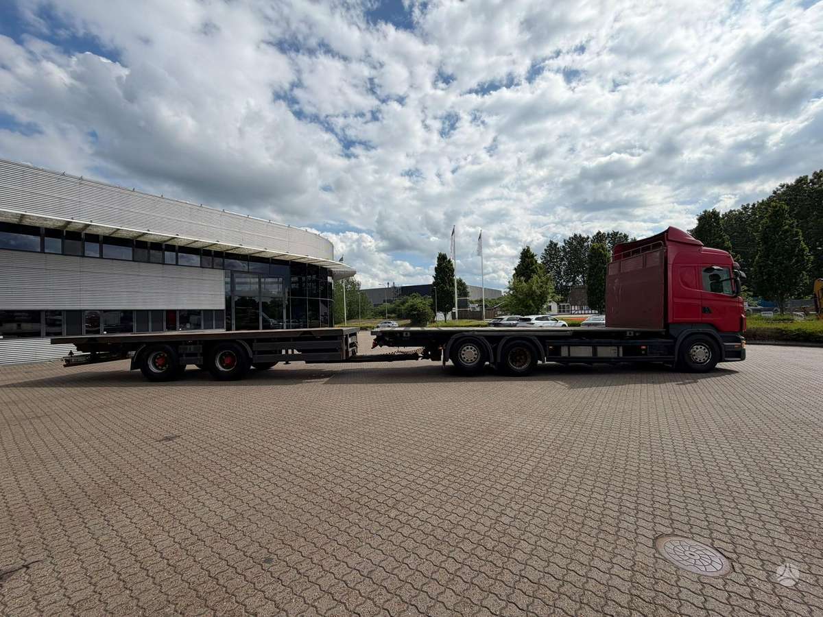Scania R480 Retarder + Kelberg, flatbeds