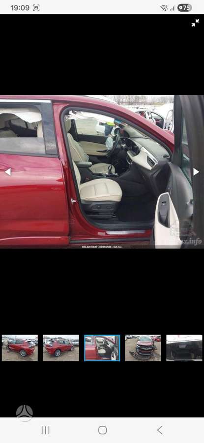Buick Encore body parts