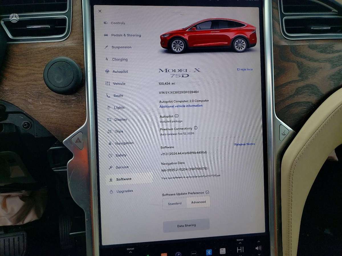 Tesla Model X, 75 kWh, off-road / crossover
