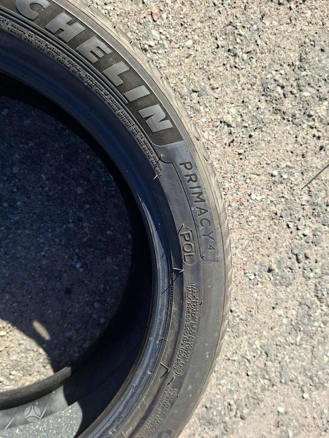 Michelin Primacy 4 6mm, summer 245/45 R19