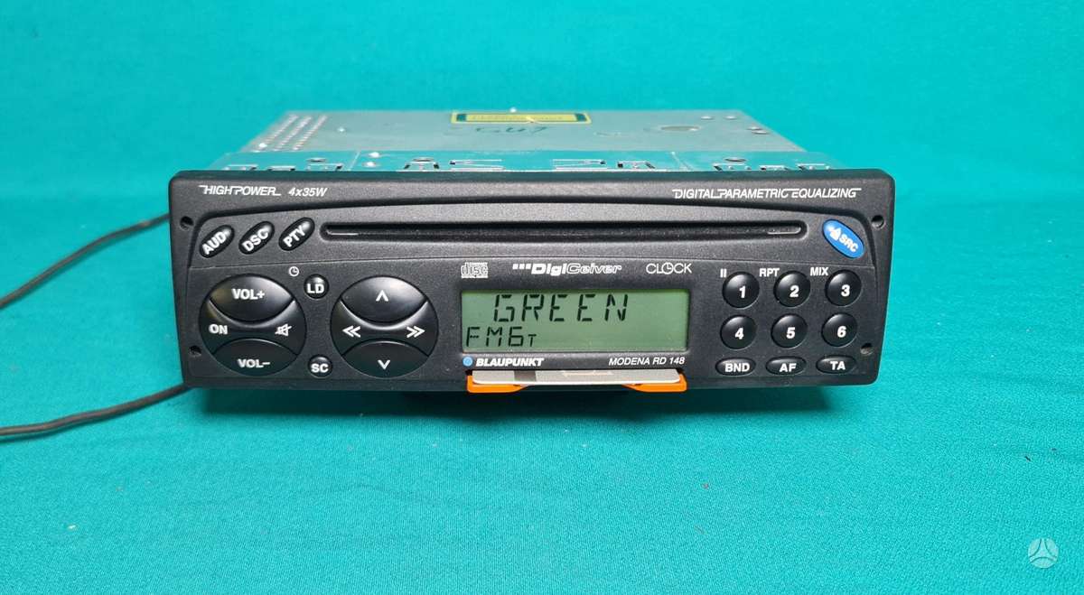Blaupunkt Modena, cd atskaņotājs