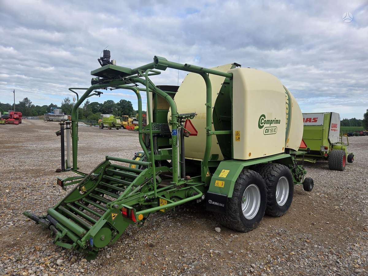 Krone Comprima CV 150 XC, presai