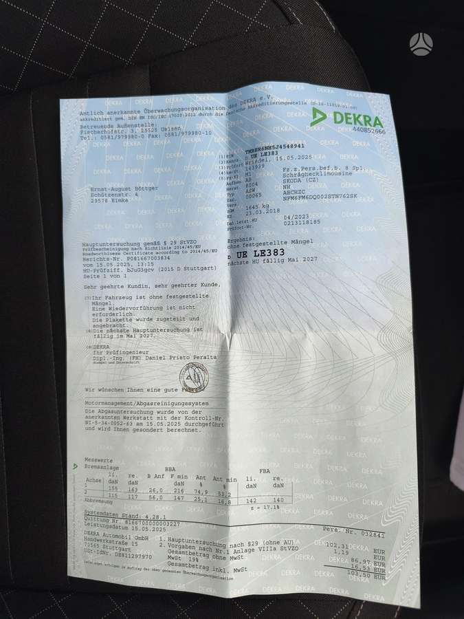 Skoda Rapid, 1.0 l., hatchback