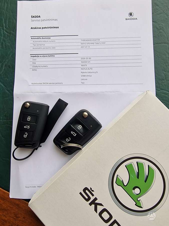 Skoda Rapid, 1.2 l., hatchback