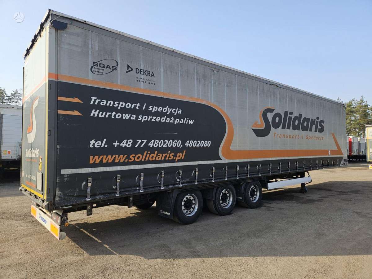 Krone SD MEGA, curtain / tarpaulin