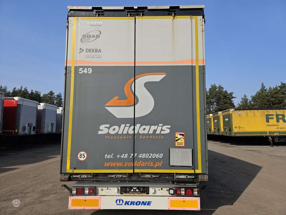 Krone SD MEGA, užuolaidinės / tentinės