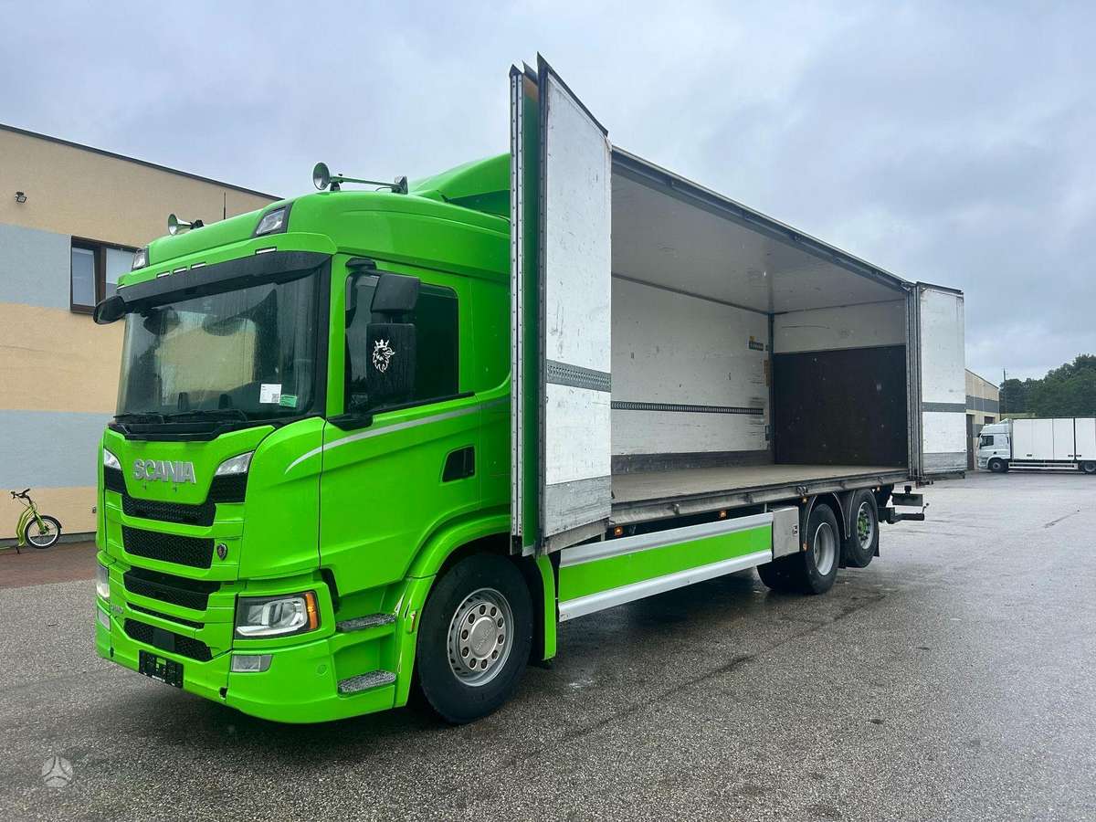 Scania G410, box trucks / box vans