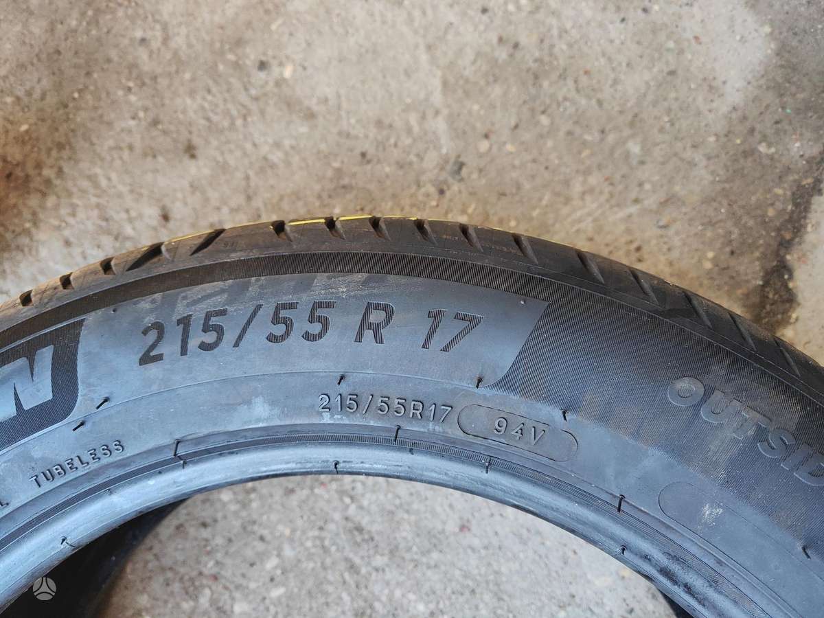 Michelin, vasarinės 215/55 R17