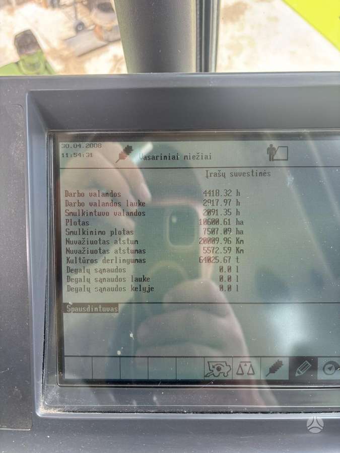 Claas 580tt, комбайны