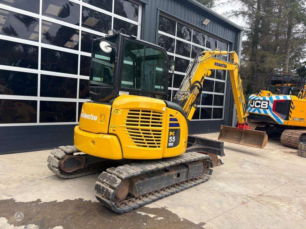 Komatsu PC55 MR -5, экскаваторы