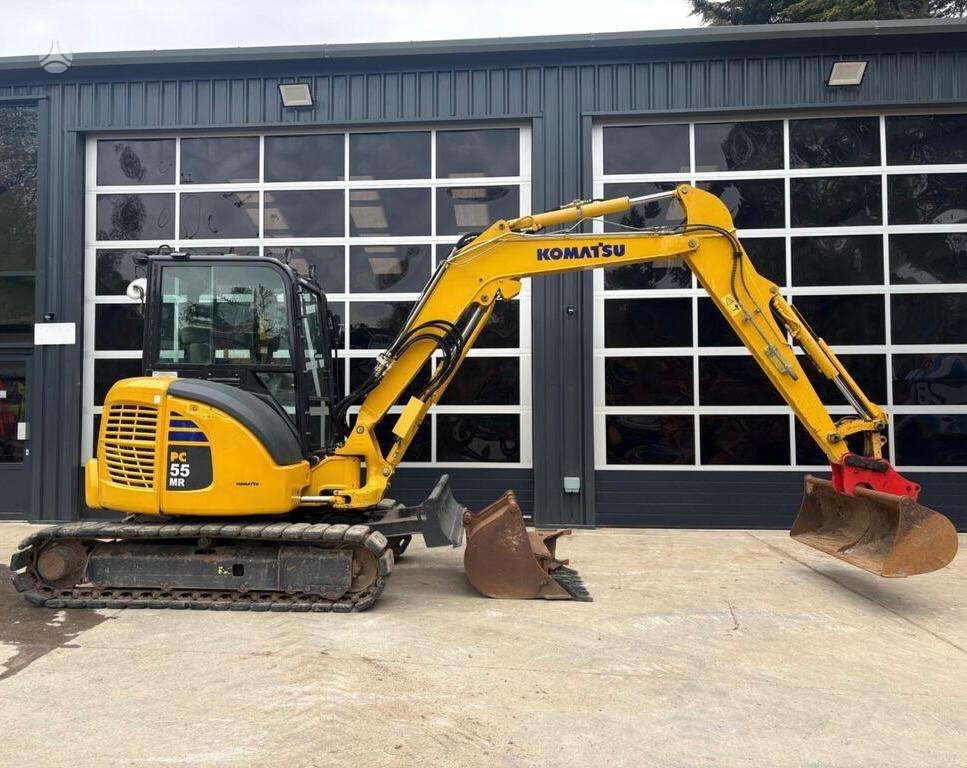 Komatsu PC55 MR -5, экскаваторы