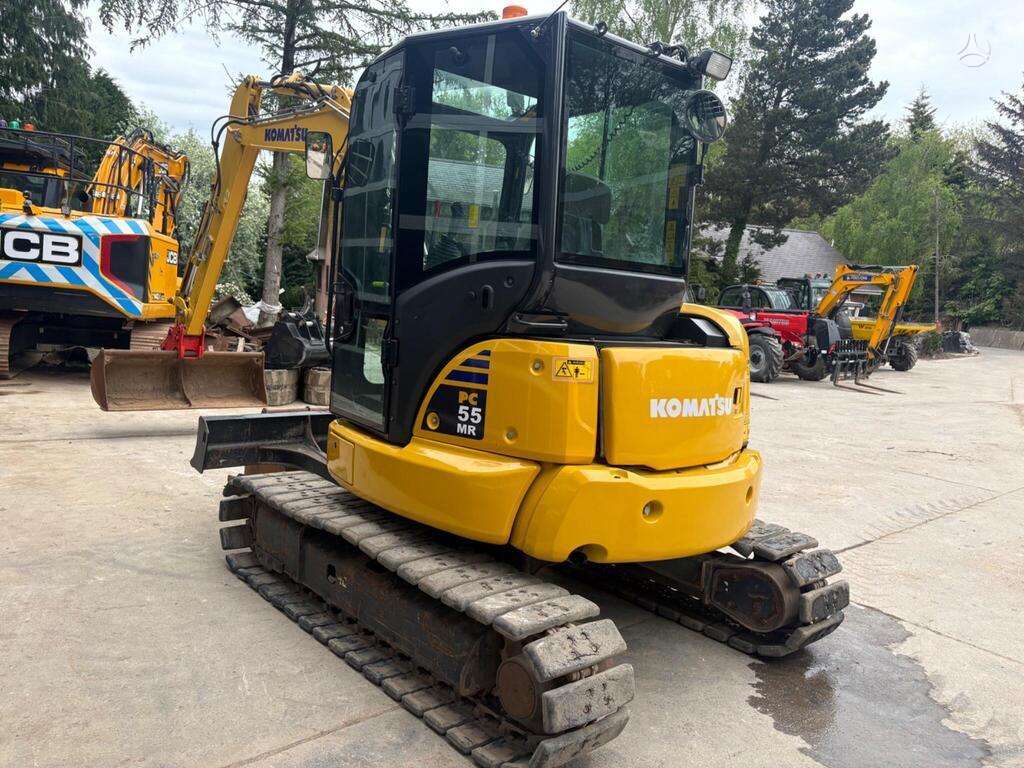 Komatsu PC55 MR -5, экскаваторы