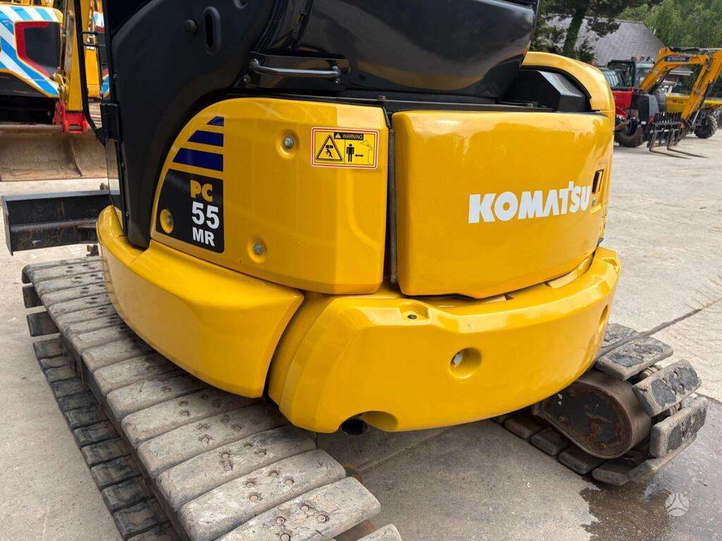Komatsu PC55 MR -5, экскаваторы