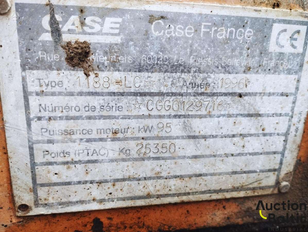 Case 1188 LC, ekskavatoriai