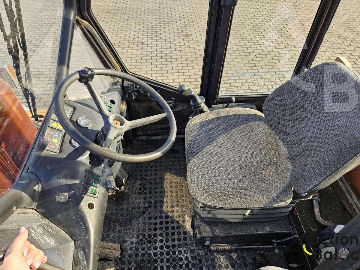 Atlas 86 E, frontal loader