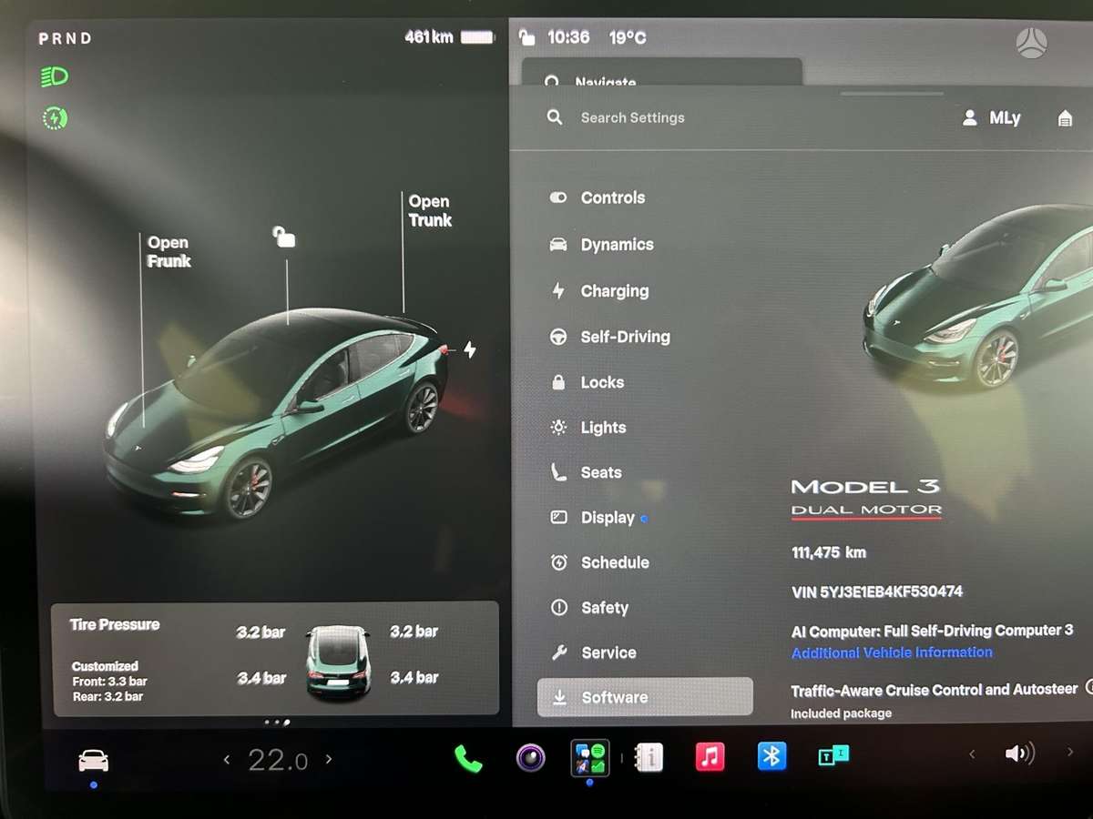 Tesla Model 3, 78 kWh, hatchback