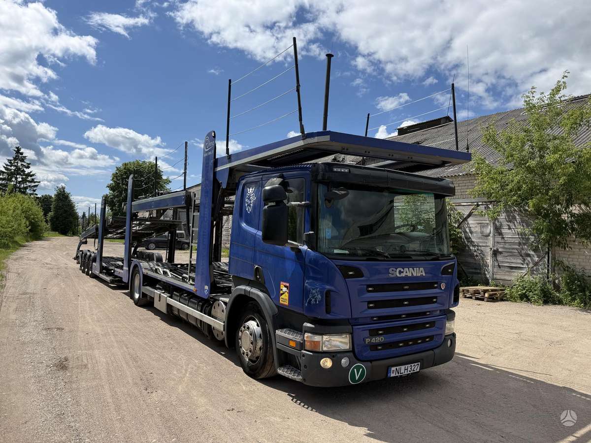 Scania P420, автовозы