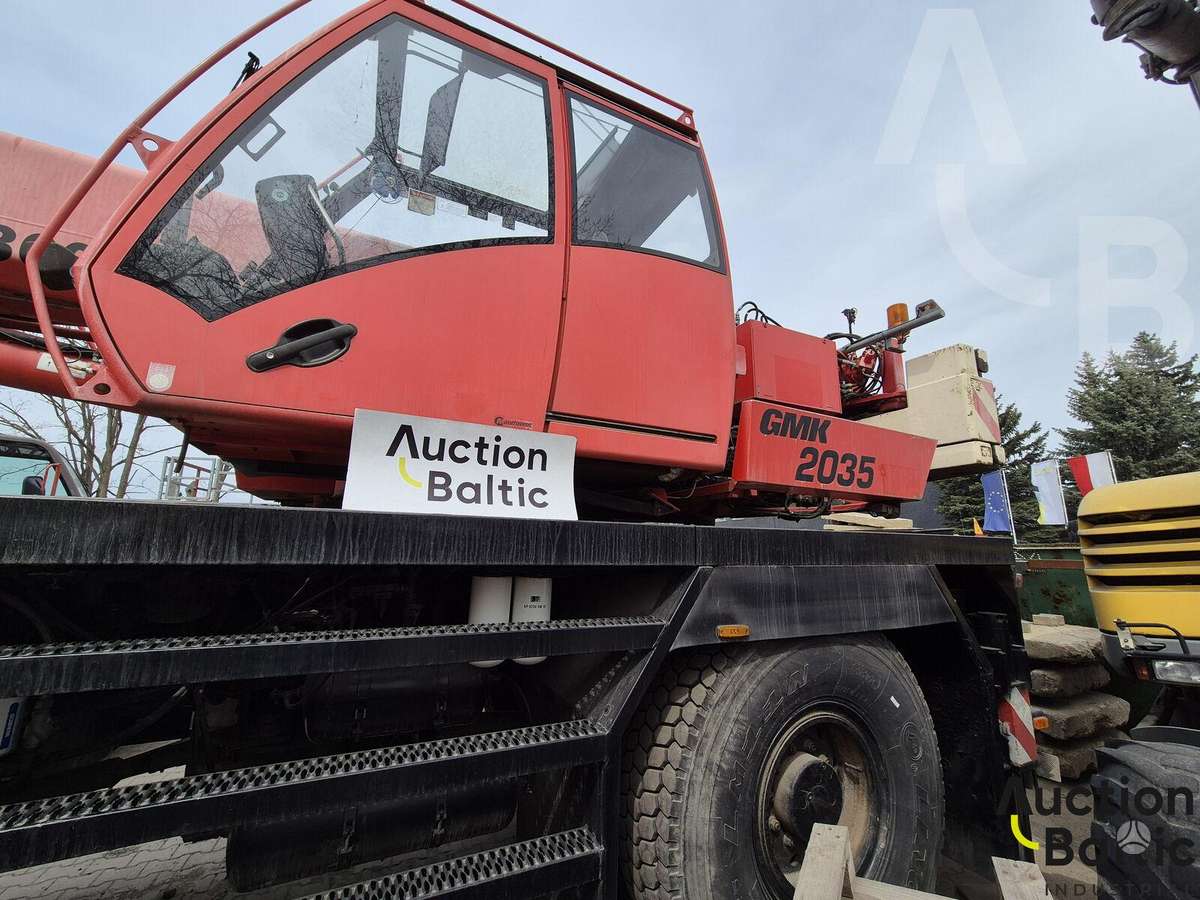 Grove GMK 2035 E, краны