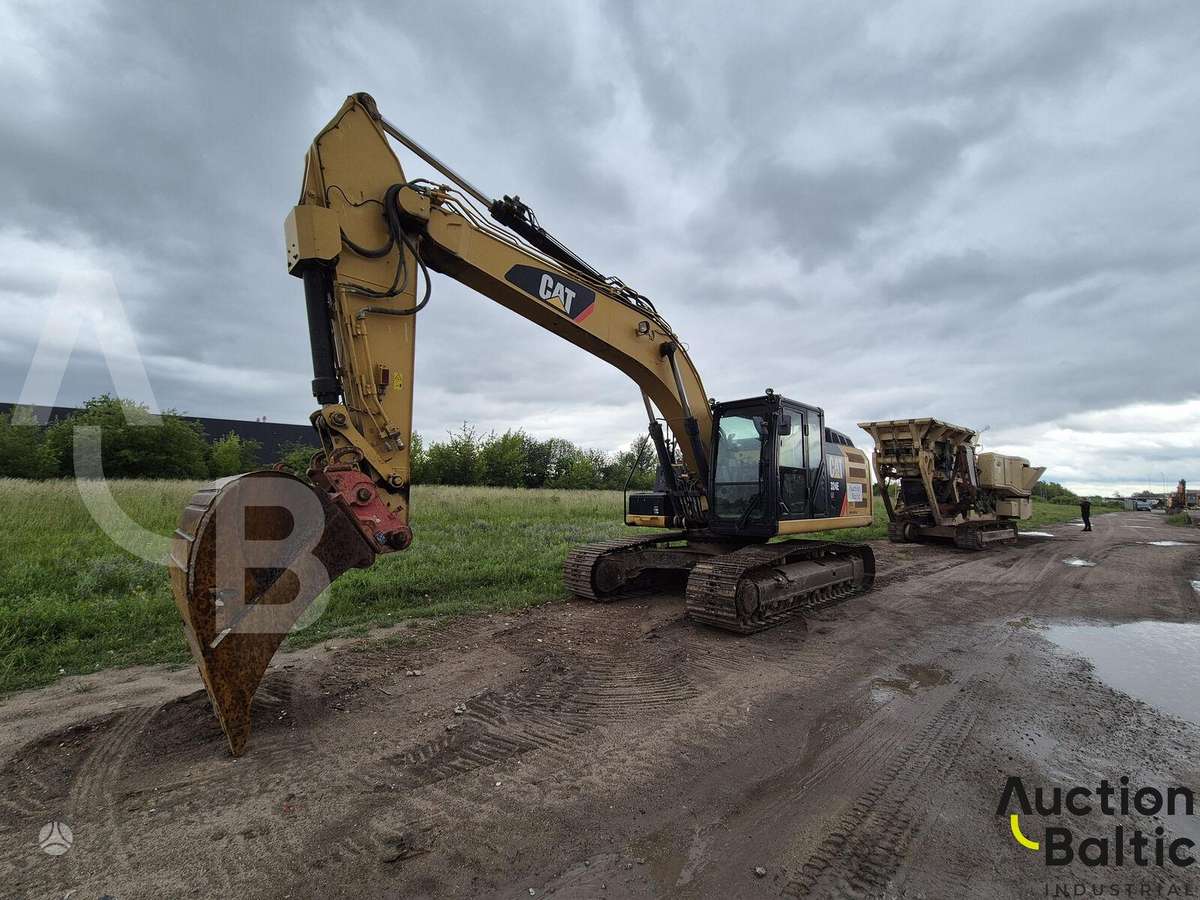 Caterpillar 324 E, экскаваторы