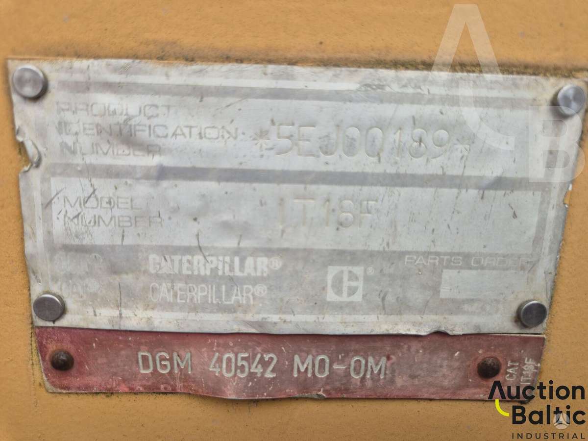 Caterpillar IT 18 F, frontal loader