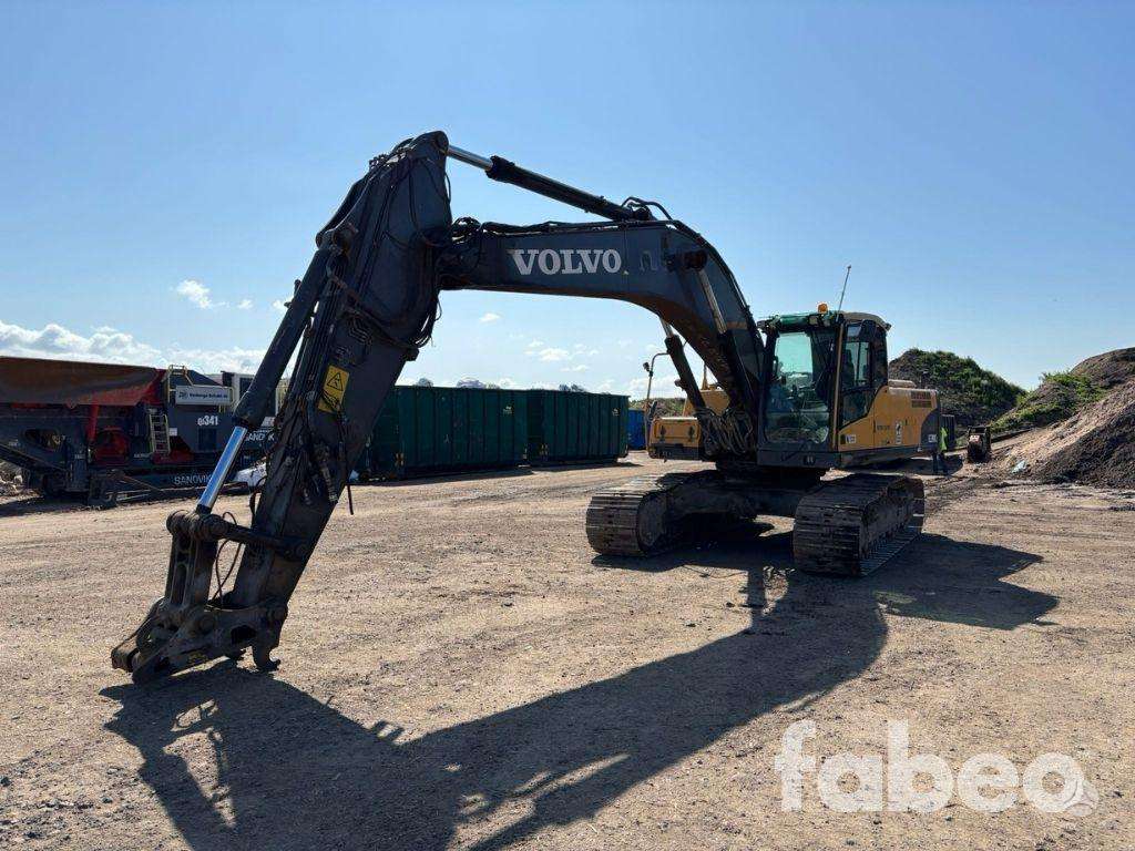 Volvo EC290CL, ekskavatoriai