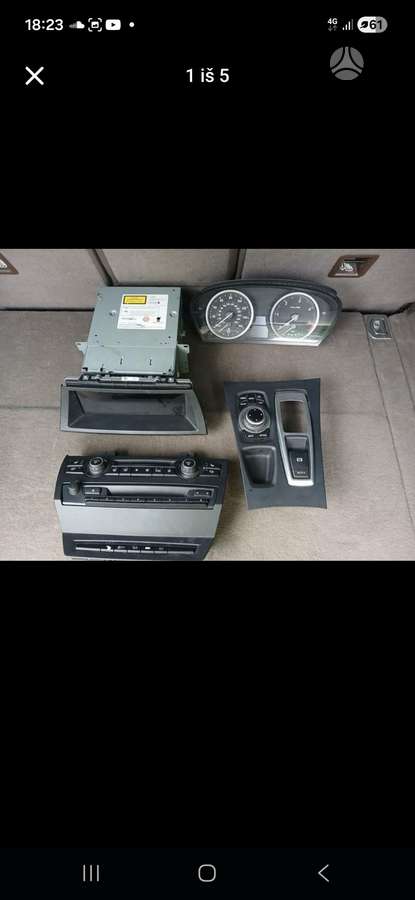 BMW X6 computer, instrument panel