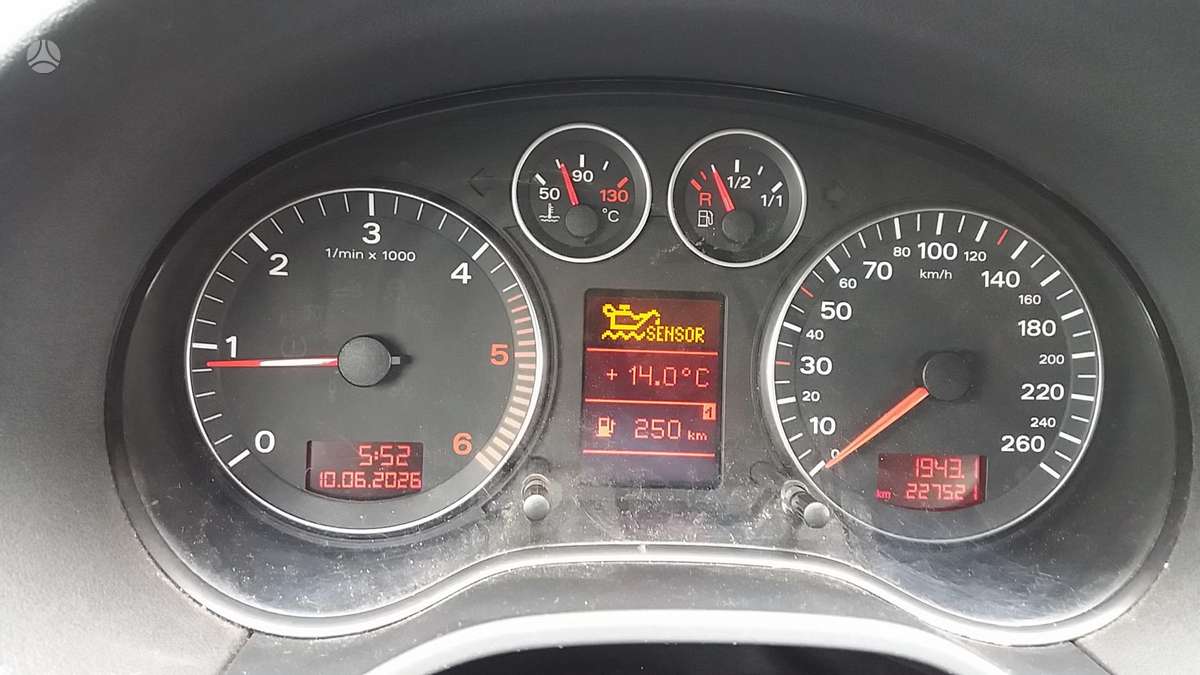 Audi A3, 1.9 l., hatchback