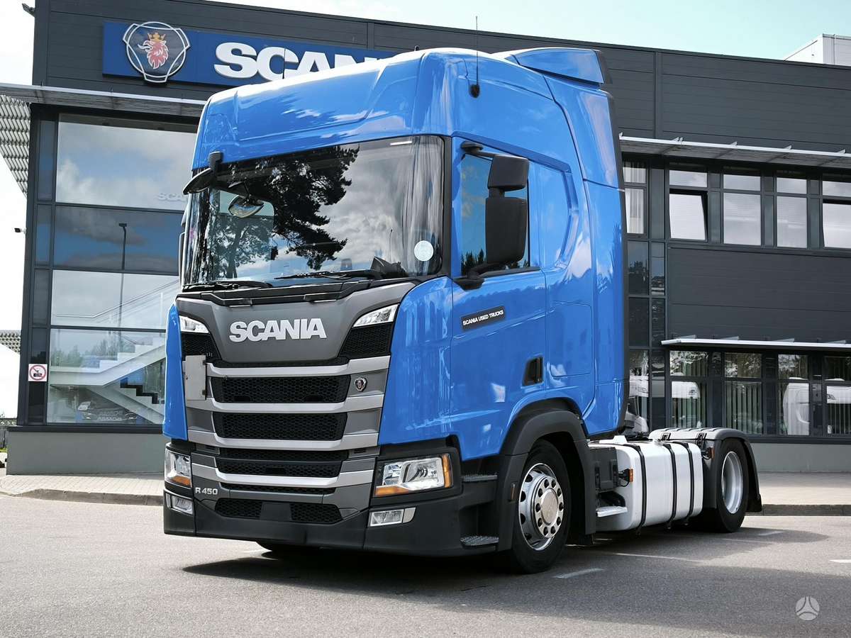 Scania R450 pilnas oras, double sleeper