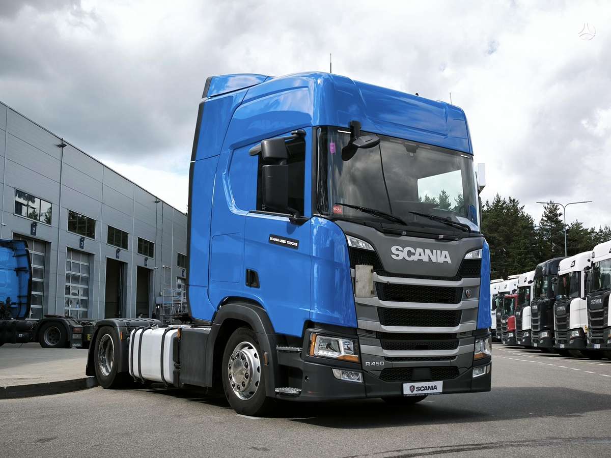 Scania R450 pilnas oras, double sleeper