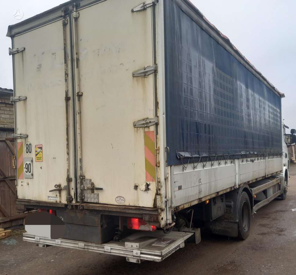 Scania G280, dropside with curtains